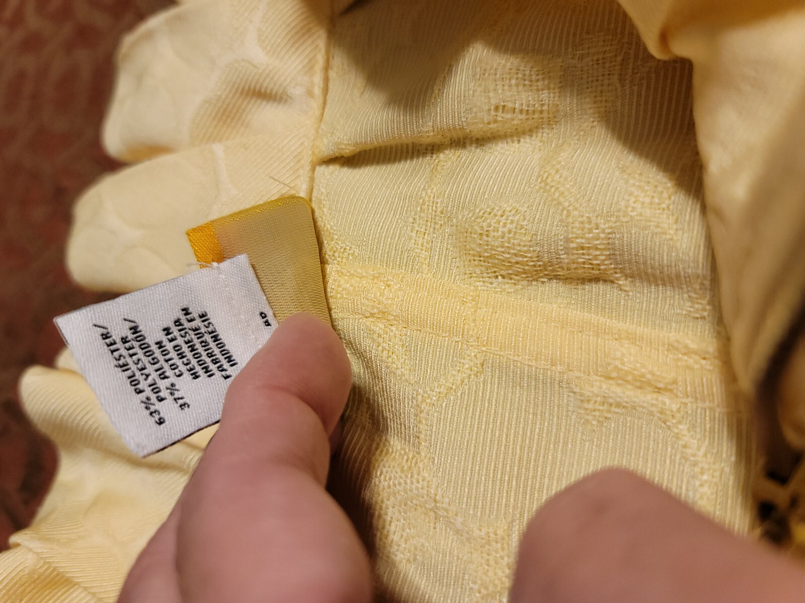 Ruby Rd. YELLOW Spring Jacket W /Zipper Gathered … - image 4