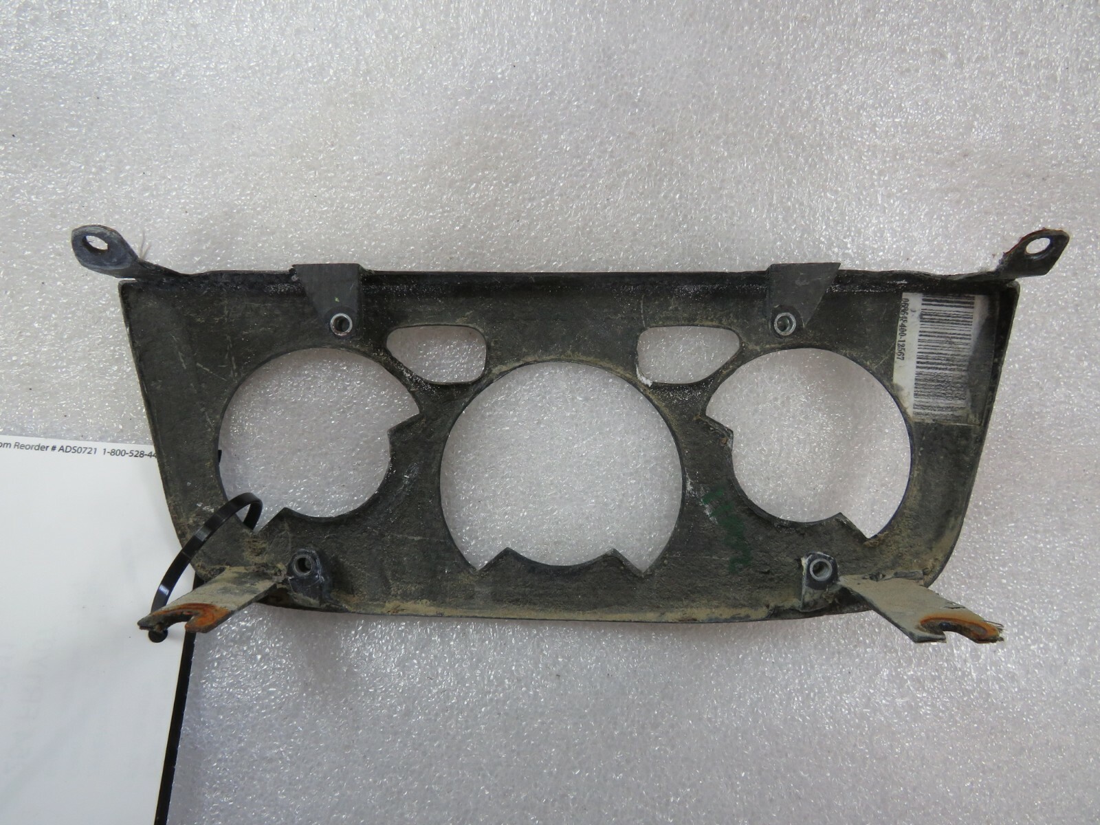 Ferrari F430, Climate Control Bezel, Carbon Fiber, Used, P/N 68648400