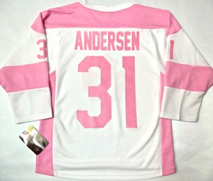 pink hockey jersey youth