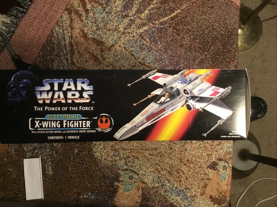 🚀🚀Star Wars Power of the Force Electronic X-Wing Fighter 2001🚀🚀 - Image 2 of 4