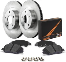 Max Advanced Brakes Front Brake Kit For 2013-2018 2019 2020 2021 Honda Acord 