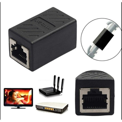 RJ45-Buchse zu Buchse CAT6 5e Netzwerkpaar LAN-Ethernet-Anschlussadapter - Afbeelding 5 van 12