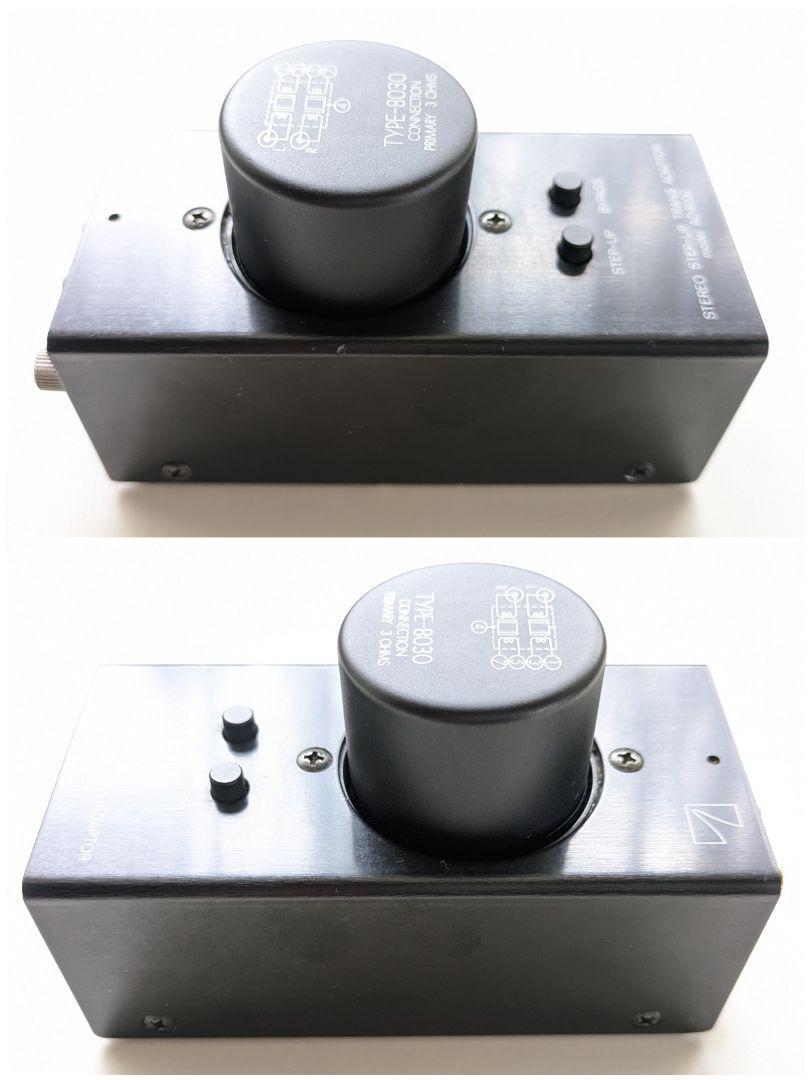 LUXMAN AD8000 Type-8030 MC昇圧トランス AD-8000 LUXMAN AD8000 Type-8030 MC step-up transformer AD-8000 FAST