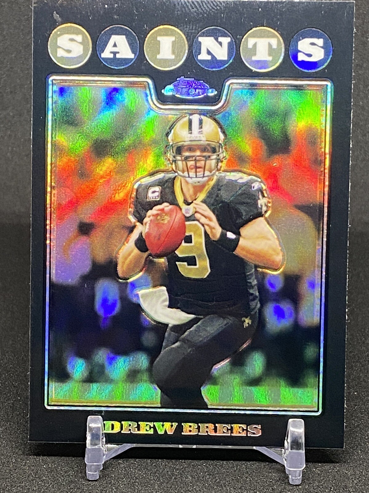 2008 Topps Chrome - Drew Brees #TC1 Refractor - Mint!!