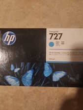 HP 727 Cyan DesignJet Ink Cartridge (F9J76A)
