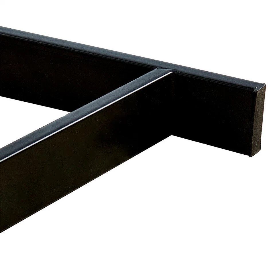 Juego de 2 patas de banco de mesa de escritorio hágalo usted mismo café metal hierro hágalo usted mismo patas de muebles 16"-32" Foto 4 de 4