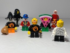 Halloween Lego Minifigure's and Spooky accessories, Trick or Treat, Ghost,Goblin