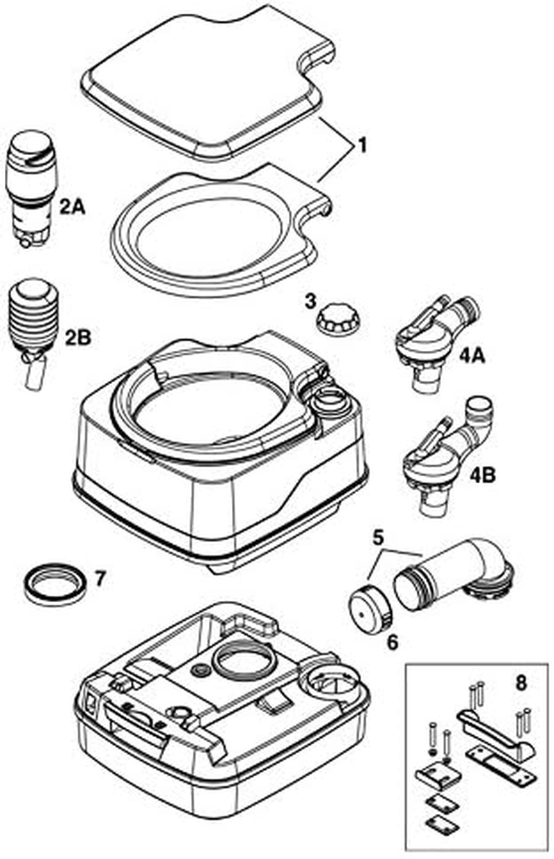 THETFORD PORTA POTTI 260B MARINE 92862 eBay