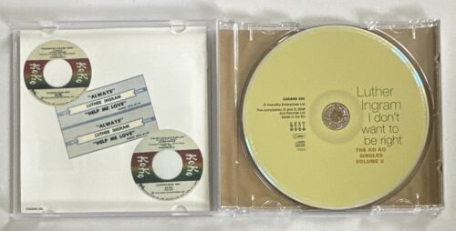 Luther Ingram I Don't Want To Be Right: The Ko Ko Singles, Vol. 2 CD Album NM - Picture 4 of 7