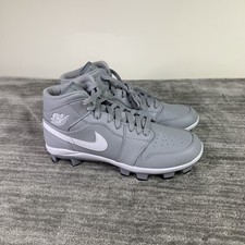 Botines de béisbol Nike Air Jordan 1 retro MCS talla 10 gris lobo blanco AV5354-003