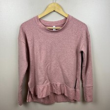 Athleta Balance Pullover Sweatshirt Victorian Berry Size Small Athletic Lounge