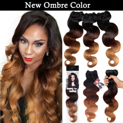 100% Real Remy Human Hair Extensions 100g/300g/400g THICK 3  display picture 2