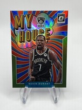 Kevin Durant #5 Lime Green Prizm /149 | 2021-22 Panini Donruss Optic - My House