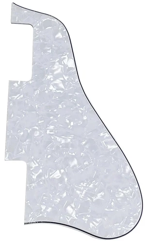 4 Ply White Pearl For Gibson ES-335 Short No Screw Holes Style Guitar Pickguard