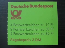 GERMANY Mi. #MH 25 scarce mint MNH stamp booklet! CV $7.80