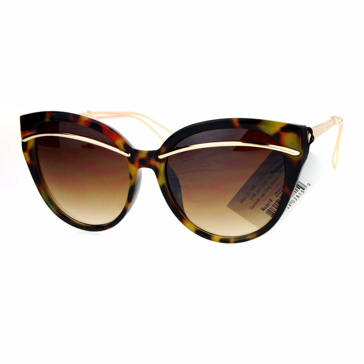 Oversized Butterfly Sunglasses with UV400 Protection, Lightweight Frames Women main image 2