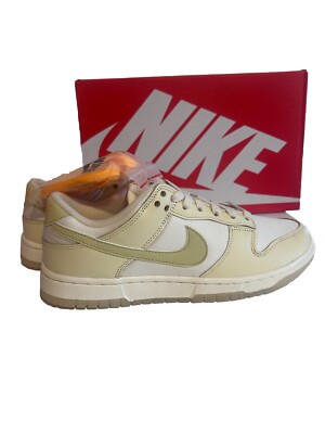 Nike W Dunk Low Muslin/Team Gold-Pale Ivory Sneaker Gr. 38 - 40.5 FZ2552100