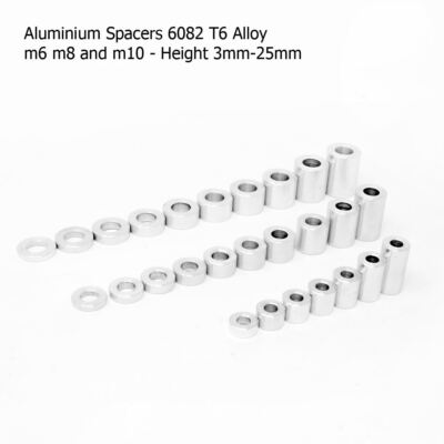 Extintor Antiguo 12mm Od Aluminio Soporte Espaciadores Collares Elevadores Arbustos M8 Piezas Para Espaciadores