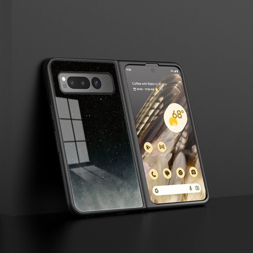For Google Pixel Fold Ultra Slim Tempered Glass Phone Case Cool Star Back Cover - 第 11/17 張圖片