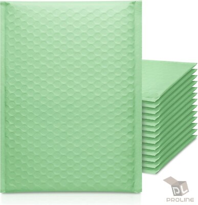 Mix Your Color 1000 Poly Bubble Shipping Envelopes Mailers #000 Extra Wide 4''x8''