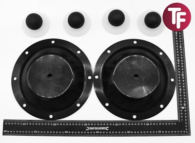 Compatible Sandpiper 476.182.360 Enviroflex Buna Wet Side Repair Kit - S15 & M15
