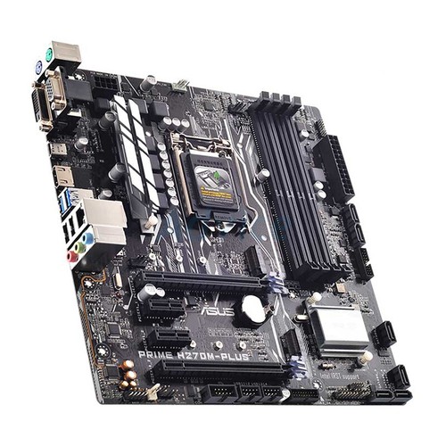 ASUS PRIME H270M-PLUS LGA1151 DDR4 SATA3 USB3.1 VGA Intel H270 m-ATX Motherboard - Picture 4 of 4