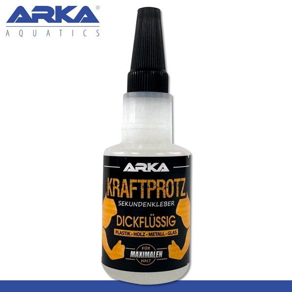 ARKA 50g Pegamento Instantáneo Potente Espeso Universal Plástico Madera Textil