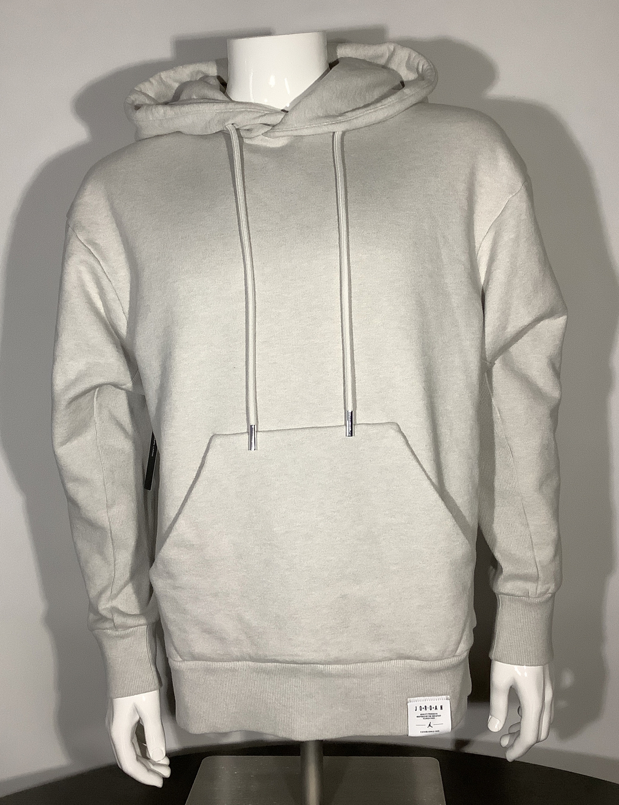 NWT Nike Air Jordan Black Cat Hoodie Light Bone AV2933-072 Men’s Size Small RARE