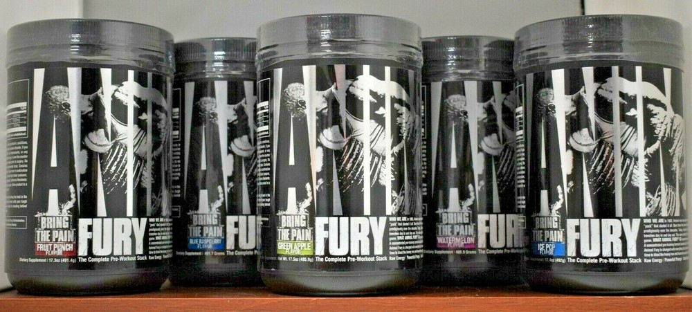 Universal Nutrition Animal Fury Pre-workout Stack 30 Servings Choose Flavor