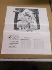 THE FOX AND THE HOUND(1981)DISNEY ANIMATION ORIGINAL AD PAD