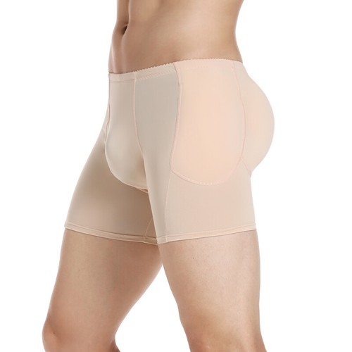 Mens Padded Enhancing Underwear Hip Up Seamless Butt Lifter Briefs Trunks Boxer - Picture 8 of 18