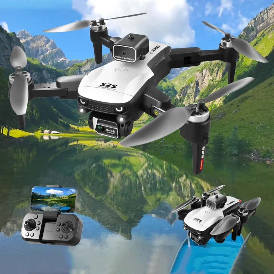 Drohne mit Kamera 6K, Faltbare RC Quadcopter,Mini Selfie Quadrocopter RC Drone - Bild 3 von 4