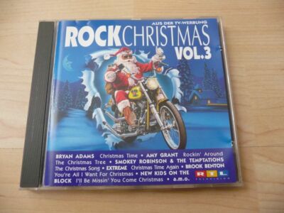 CD Rock Christmas Vol. 3: Bryan Adams Amy Grant Carpenters Jackson 5 Boney M. 
