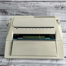 Nakajima WPT-66 Portable Electronic Word Processing Typewriter w/ Manual Tested!