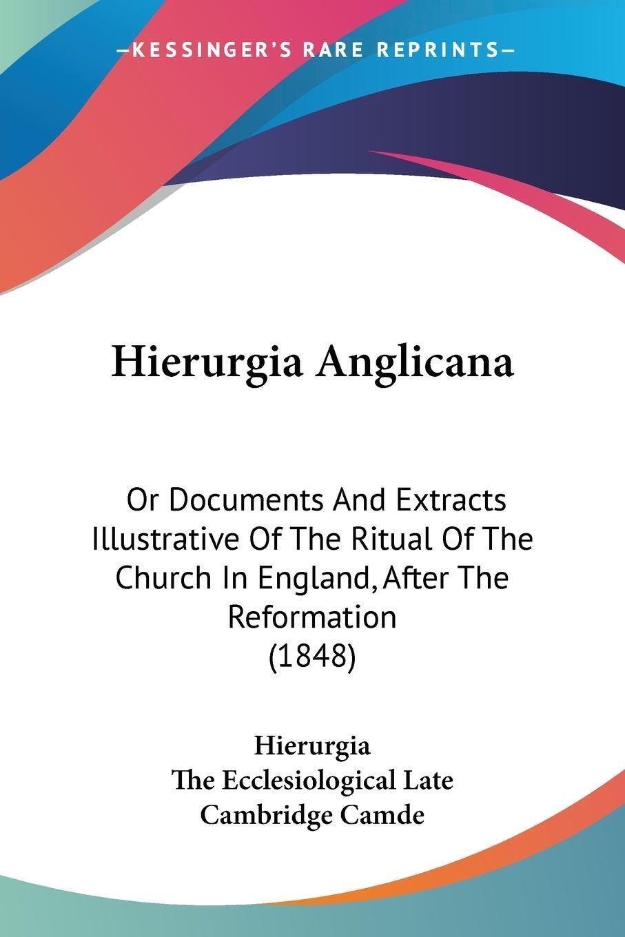Hierurgia Anglicana | Hierurgia | Taschenbuch | Paperback | Englisch |