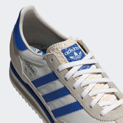 adidas Originals SL 72 RS JH8644 Chalk White Blue Cloud White Men's Size - Picture 3 of 10