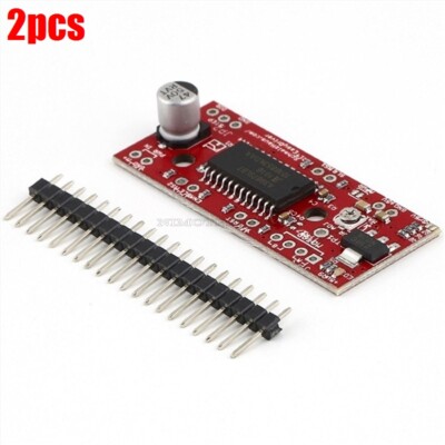 2Pcs For Arduino Easydriver Shield Stepping Stepper Motor Driver V44 A3967 Ic qz