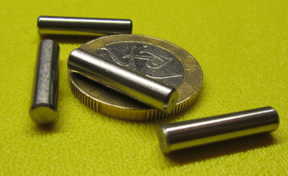 Lot De 50 Goupilles Cylindriques Acier Inox M4 X 5mm - NEUF