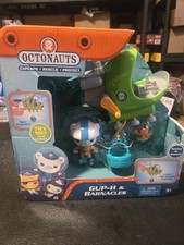 Octonauts Gup-H With Captain Barnacles Green Helicopter  Frog New Box Damage 