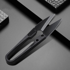 2pcs Stainless Thread Scissors T10 Carbon Steel Blade Sewing Nippers - NEW