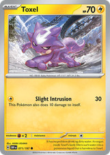 Toxel 071/197 Obsidian Flames Common Pokemon NM/M