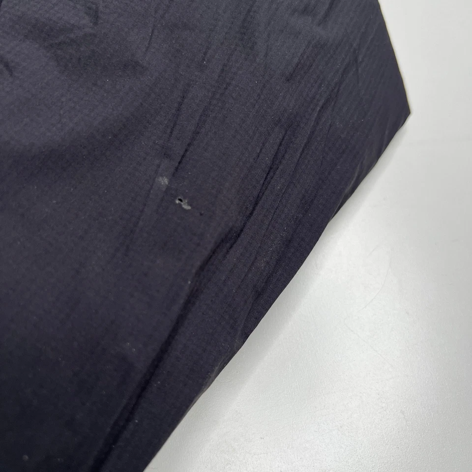 Marmot Black Insulated Hooded Jacket Men’s L Lightweight Warm Ripstop Nylon - Image 3 of 4