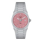 Unbenutzte TISSOT PRX T137.210.11.331.00 Rosa Edelstahl Quarz Unisex Uhr in Box