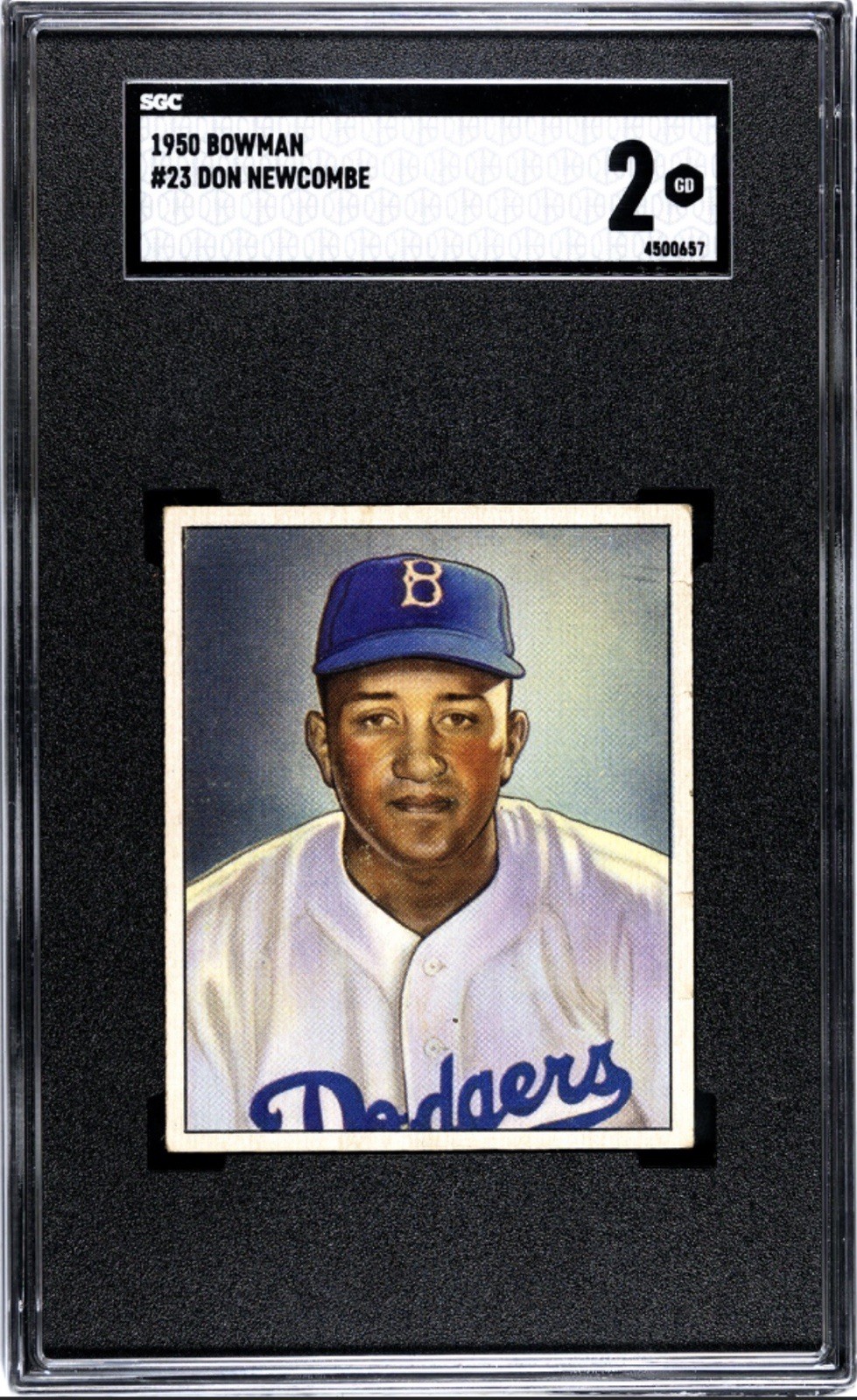 1950 Bowman Don Newcombe #23 SGC 2 GOOD ROOKIE RC BROOKLYN DODGERS