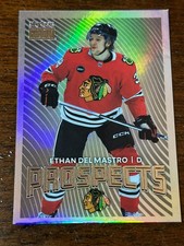 2024-25 UD Skybox Metal Ethan Del Mastro Prospects Chicago Blackhawks RC #PP-43