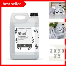 5L Eco-Friendly White Vinegar Cleaner: Limescale Remover & Laundry Softener 3.40 per litre