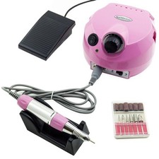FRESA RICOSTRUZIONE UNGHIE NAIL ART PRO 35000 GIRI MANICURE PEDICURE CON PEDALE