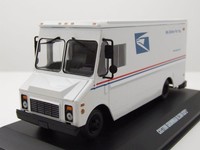 Grumman Olson Llv Usps Postal Service Delivery Weiß Modellauto 1:43 Greenlight