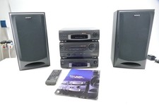 Sony Mini Hifiturm MHC-EX5 Tuner + CD Player + Amplifier + Boxen + FB Hi-6146