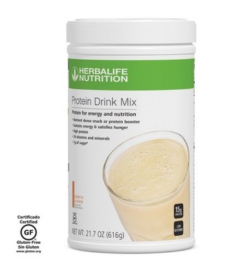 Herbalife Nutrition Protein Drink Mix Powder Peanut Cookie, GF, 21.7 oz